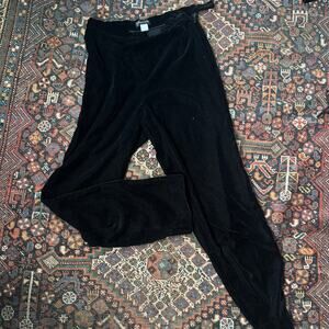 Vintage Liz Claiborne Black Velvet Pants